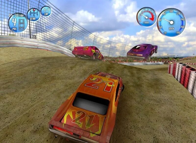 Игра гонки красных машин игра. Demolition Champions игра. Demolition Derby 2003.