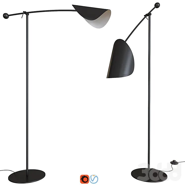 Торшер 3д модель. Funambule светильник. funambule торшер. торшер funambule adjustable reading arc floor lamp. торшер ла редут.