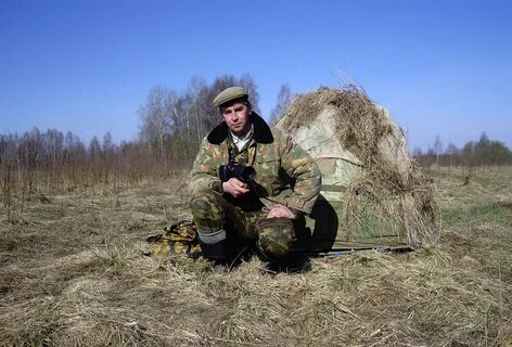 Скрадок для охоты своими руками