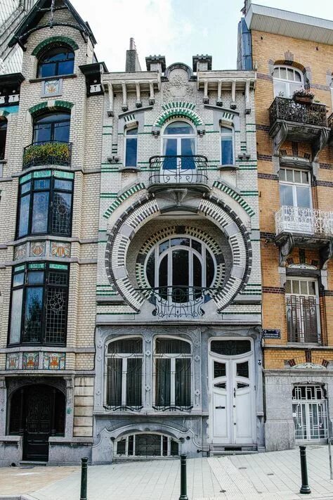 Art Nouveau в архитектуре. (Страница 1) :: Съемка с естественным освещением :: Ф
