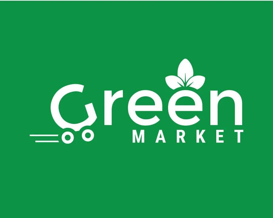 Global gmarket интернет магазин. Green Market / Грин Маркет. Маркет лого. Рынок logo. Green Market logo.