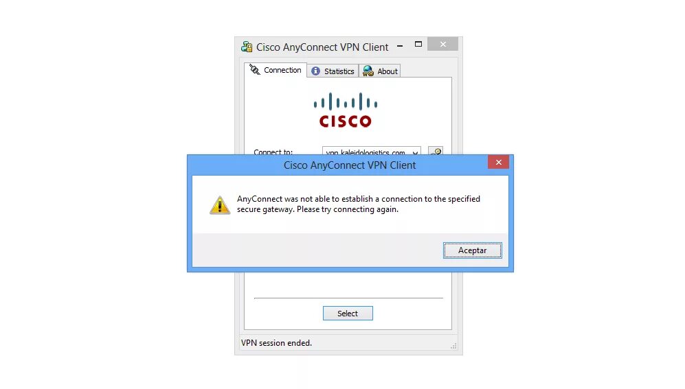 Establishing secure connection. Cisco ANYCONNECT. Cisco ANYCONNECT ошибка. ANYCONNECT VPN. Cisco secure VPN.