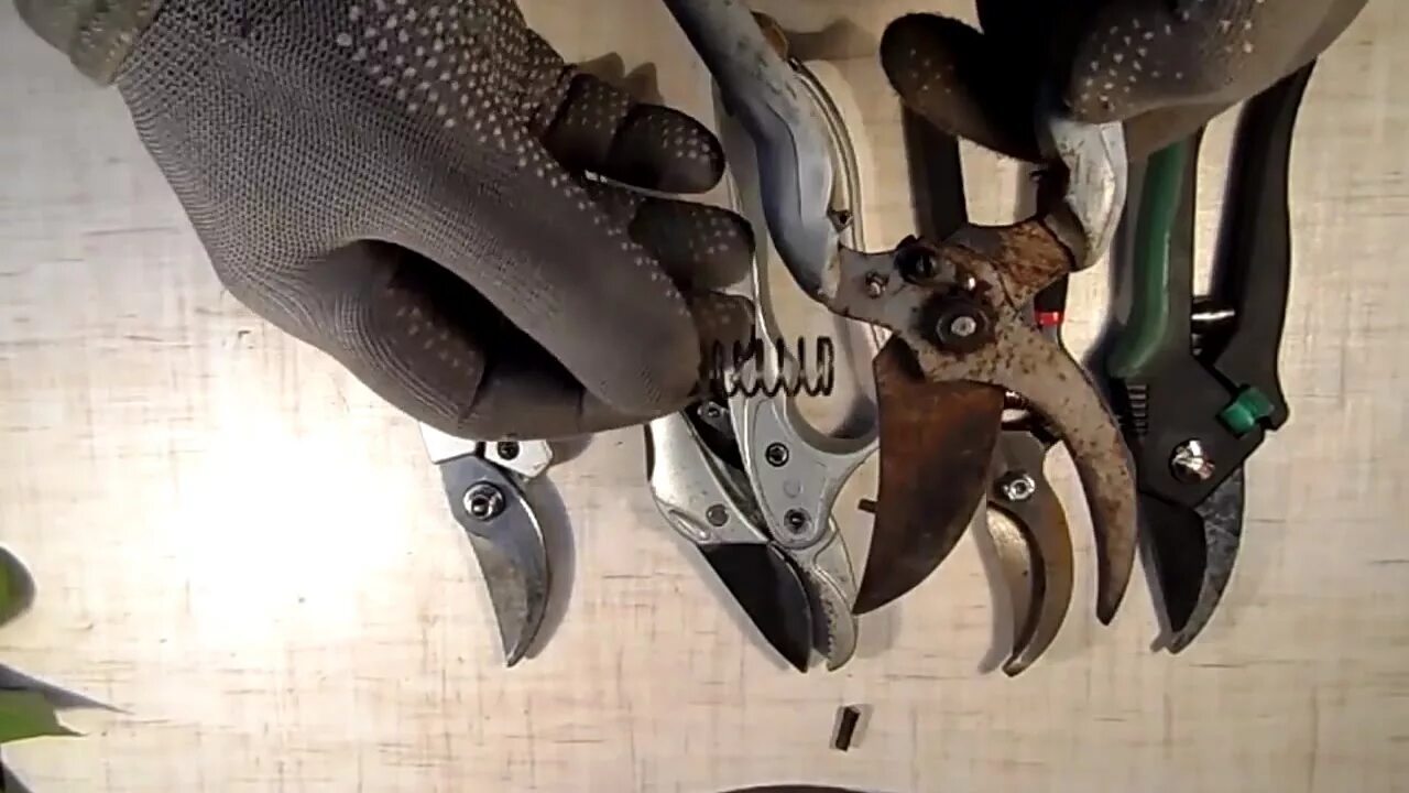 Заточка секатора. Секаторы видео. Садовые ножницы оазис. 5009. Секаторы видео.