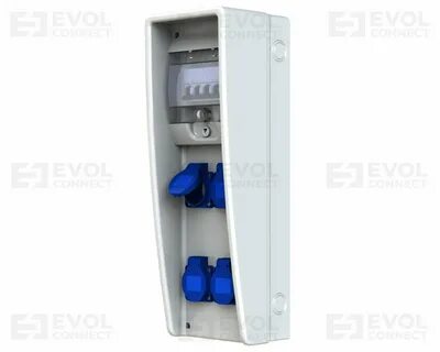 Щит с розетками ip54