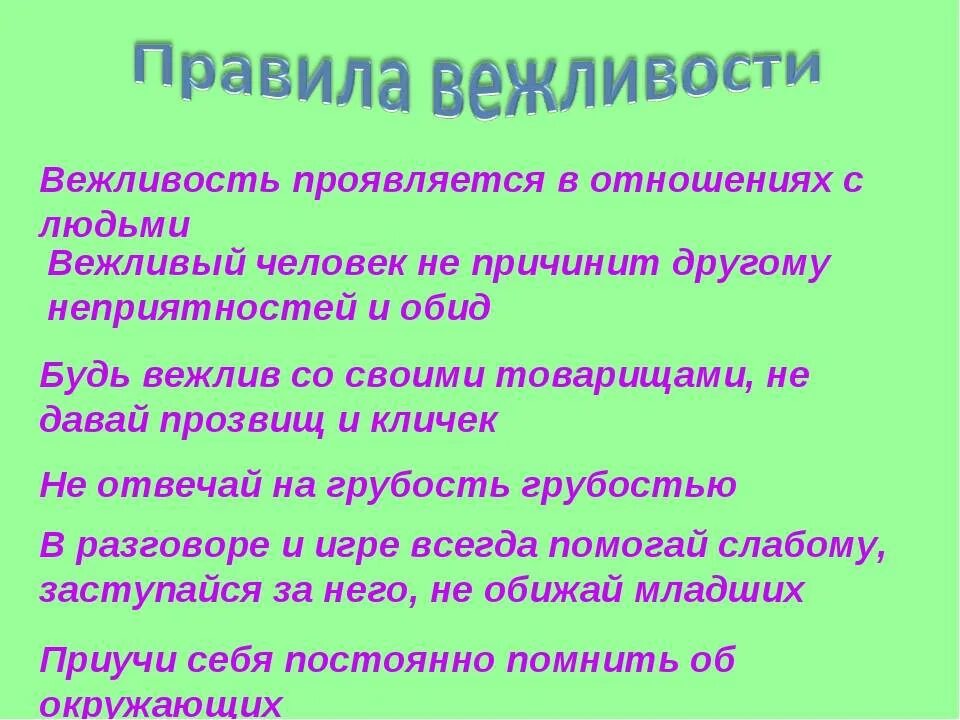 Какие правила вежливого поведения. Правила вежливости. Правила поведения вежливости. Проект вежливость. Рассказ о правилах вежливости.