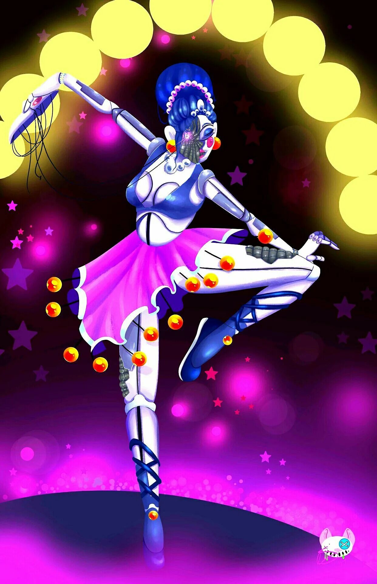 Баллора и афтон. Баллора ayda. Балора арт. Фантайм балора. Балора фнаф 5.