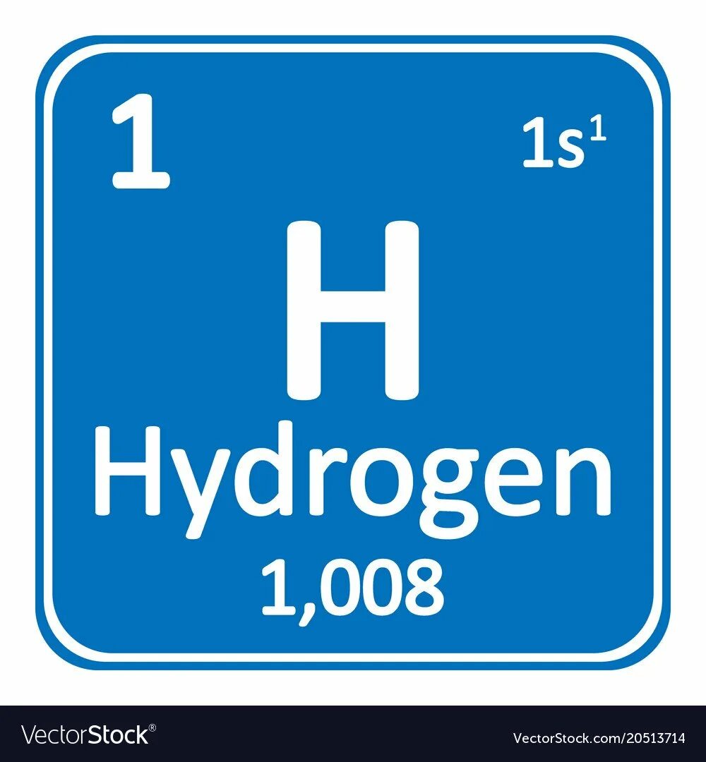 Водород химический элемент. Химический знак водорода. Водород в таблице Менделеева.