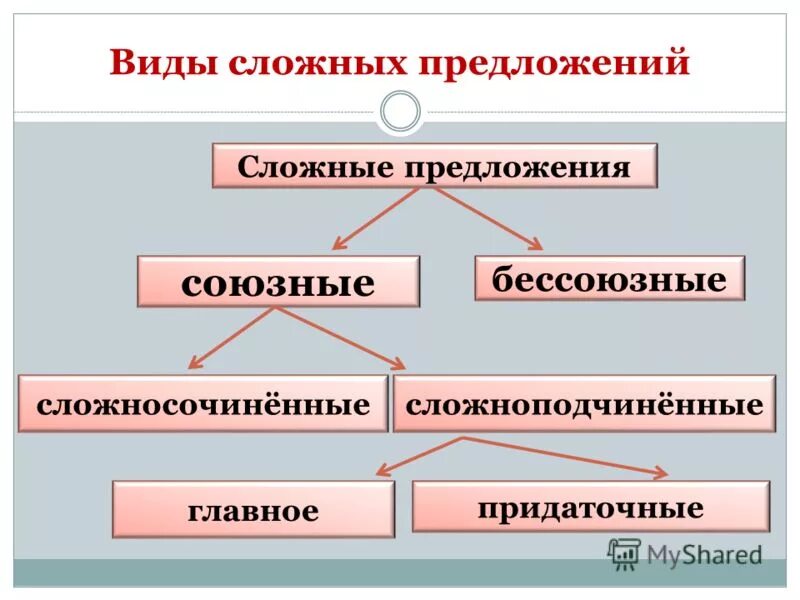 Сложное предложение полностью. Основные виды сложных предложений схема. Виды сло.ных предложений. Сложные предложения виды сложных предложений. Сложные предложения типы сложных.