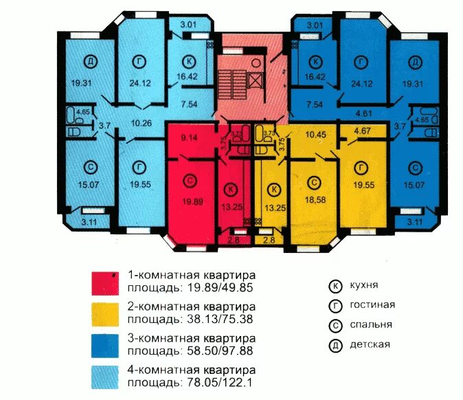 Сколько квартир в пятиэтажке. Планировка 121 3т Тюмень. 121-3т планировка. Планировка жилого дома 3 подъезда. Планировка квартир 6 подъездный.