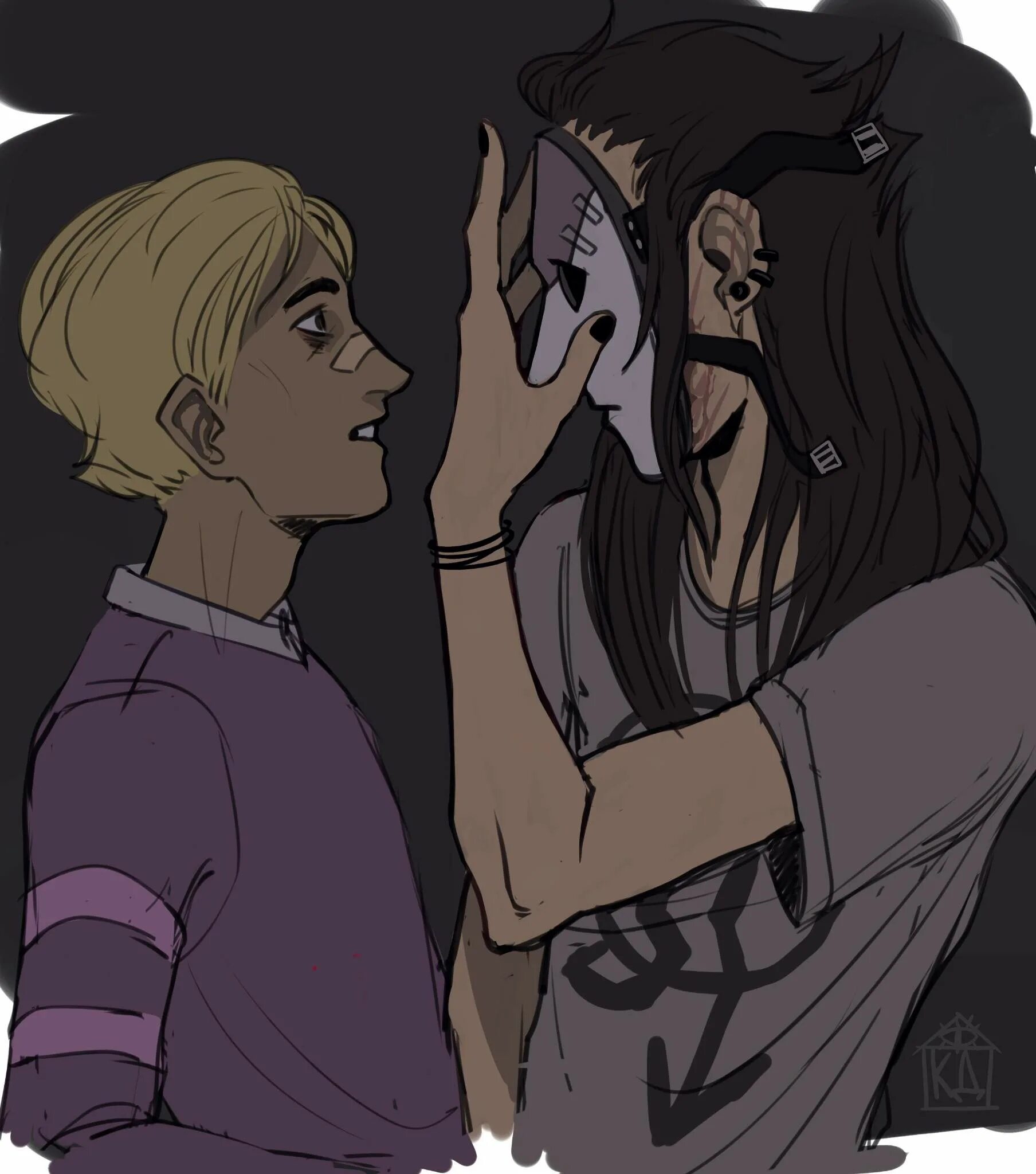 Ларри джонсон и трэвис. Ларри и трэвис. Салли фейс ларри и трэвис. Sally face трэвис фелпс и ларри джонсон. Трэвис салли фейс.