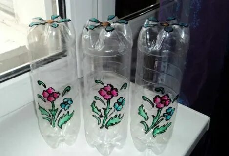 Хранение пластиковых бутылок