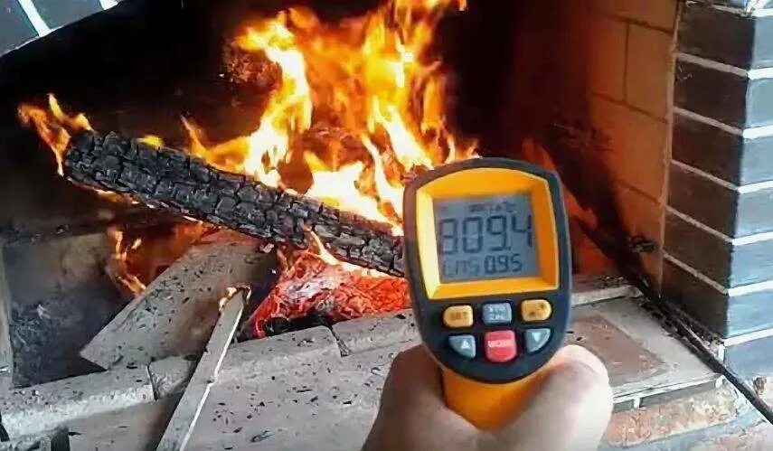 При скольких градусах печь