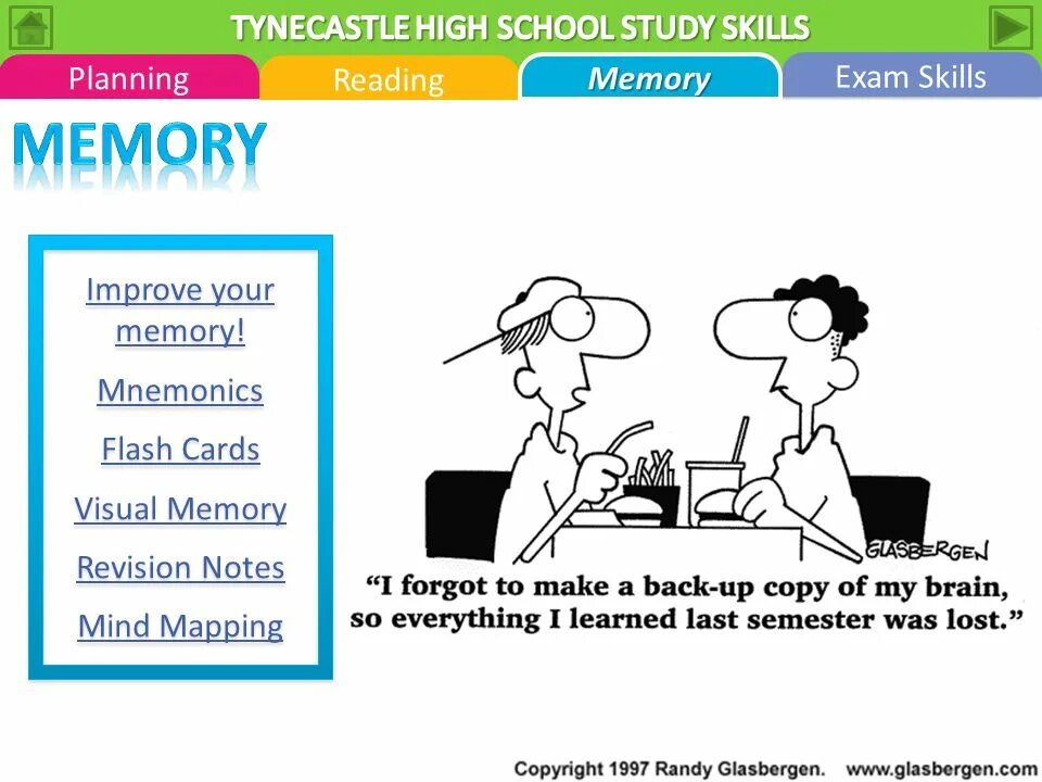 Memory skills. Memory reading. visual mnemonic. how to improve your memory skills. study skills: improving your memory.