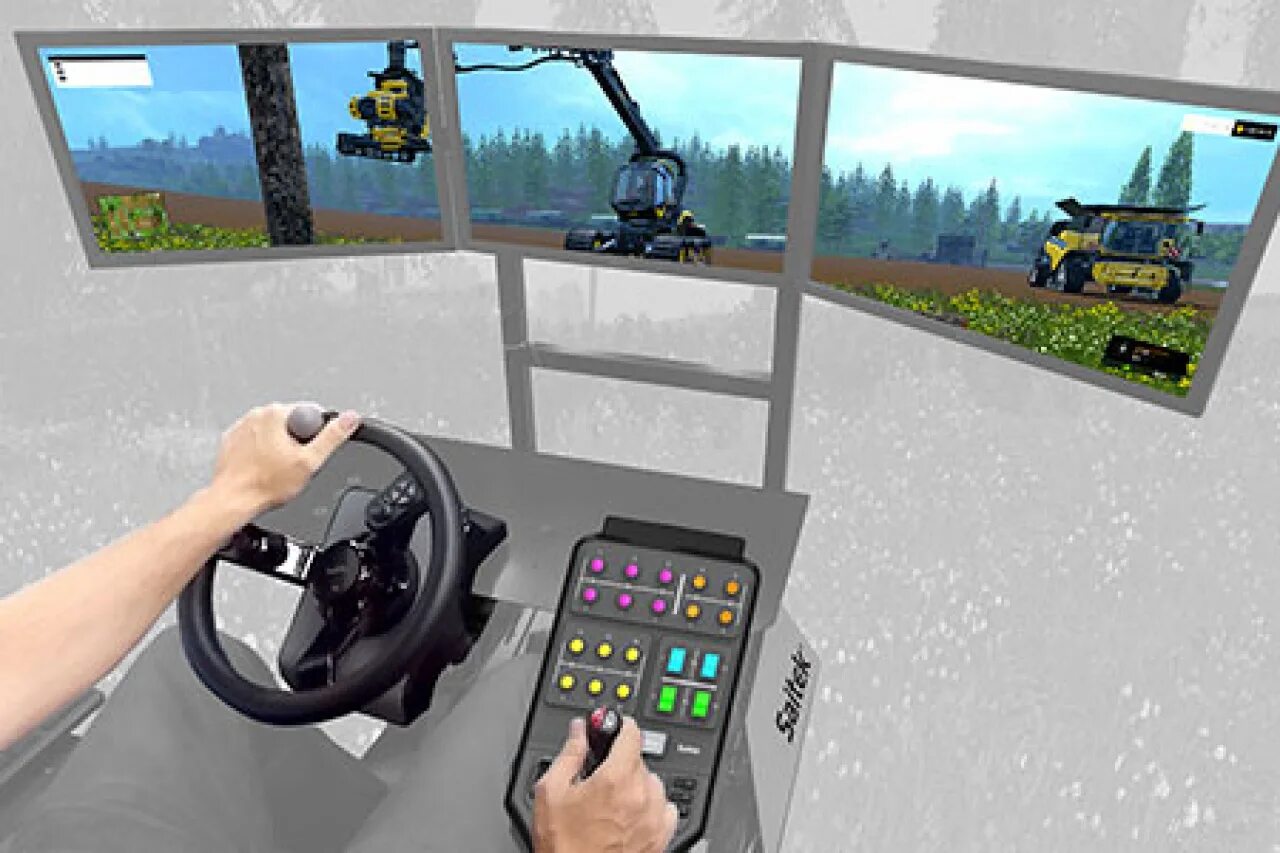 Как называется симулятор где. Руль Logitech Heavy Equipment Bundle. Logitech руль Farming Simulator. Игровой руль Farming Simulator 19. Руль логитеч g Farm.