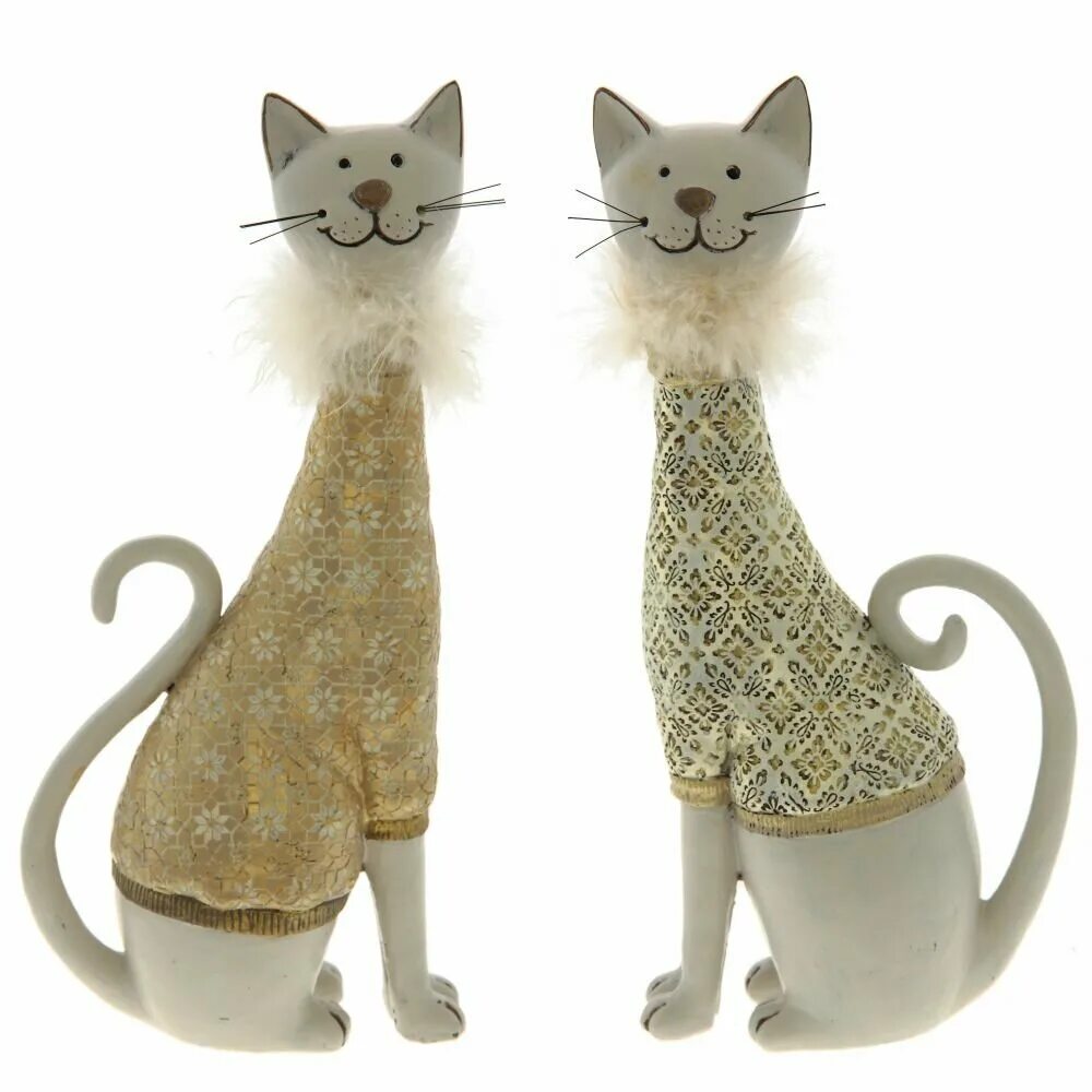 Декоративная кошечка. Декоративная кошка. Декоративные кошки. Статуэтки для интерьера кошек. Декоративная кошка.