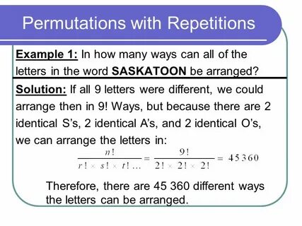 Permutations