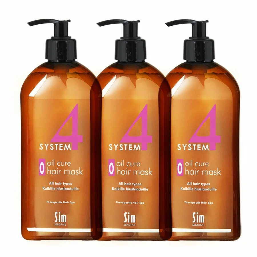 System 4 шампунь № 4 для очень жирных волос. System4 oil cure hair mask. Sim sensitive system. Sim sensitive system. Био ботанический шампунь system 4.