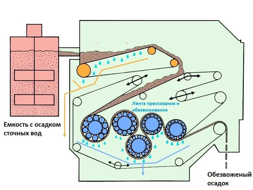 Ленточный фильтр пресс Phoenix WXG 3.0. Ленточный фильтр-пресс ANDRITZ CPF 2200. Фильтр пресс для обезвоживания осадка сточных вод. Ленточный пресс фильтр очистка сточных вод. Осадок механической очистки