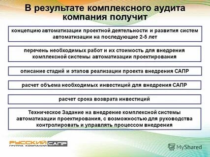 Комплексный аудит предприятия
