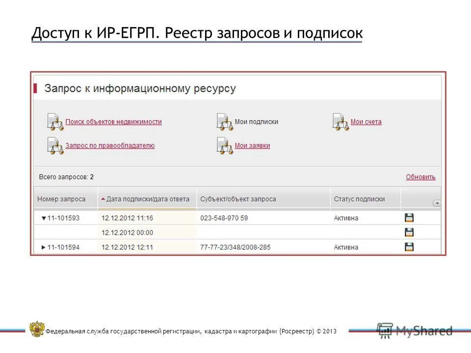 Реестр запросов на изменение. Уведомление из егрн об отсутствии сведений. Образец запроса в росреестр о предоставлении сведений образец. Номер выписки из егор н. Форма запроса выписки из егрн.