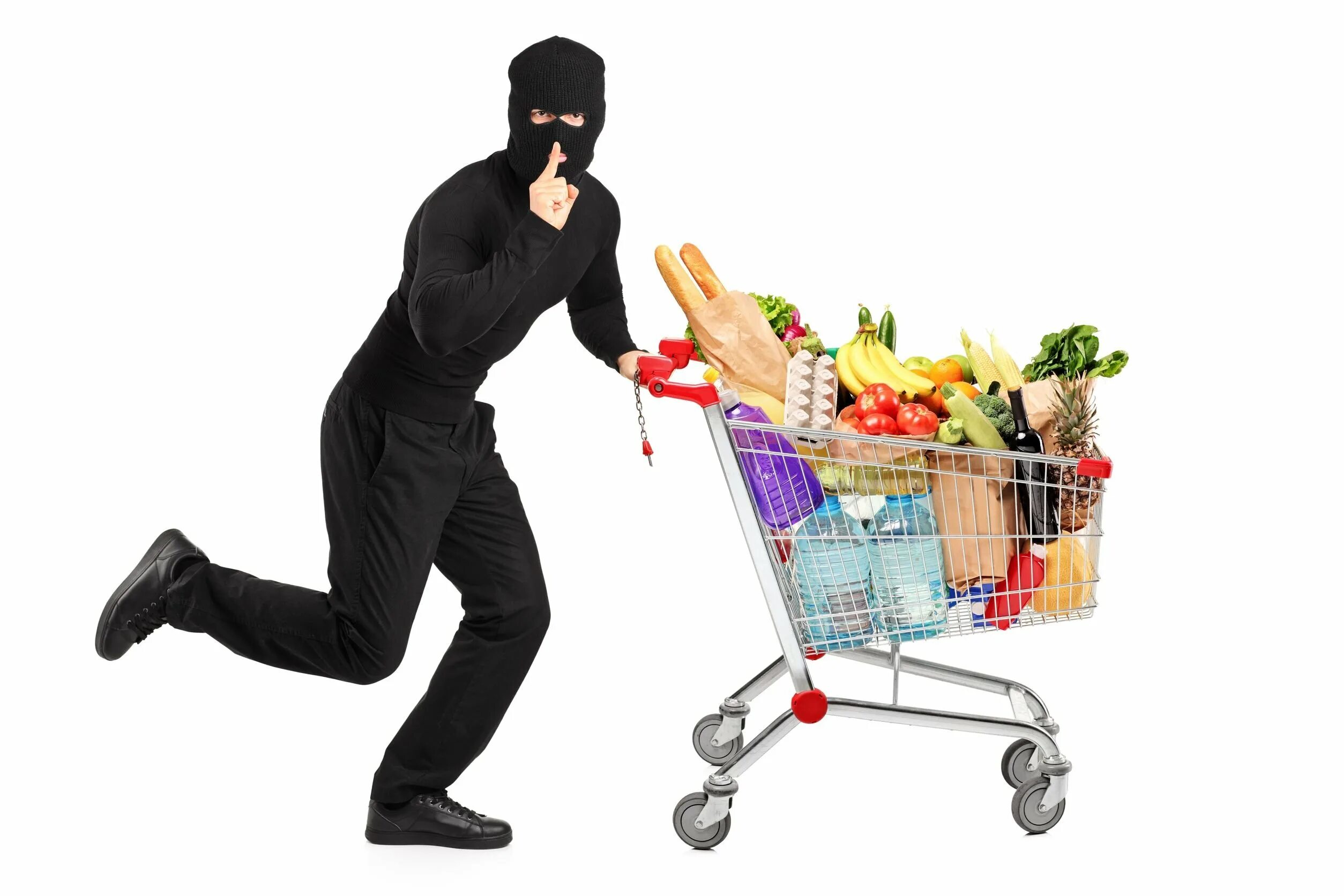 Stealing from a shop is