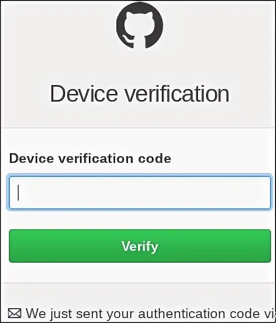 Device verification. Device verification