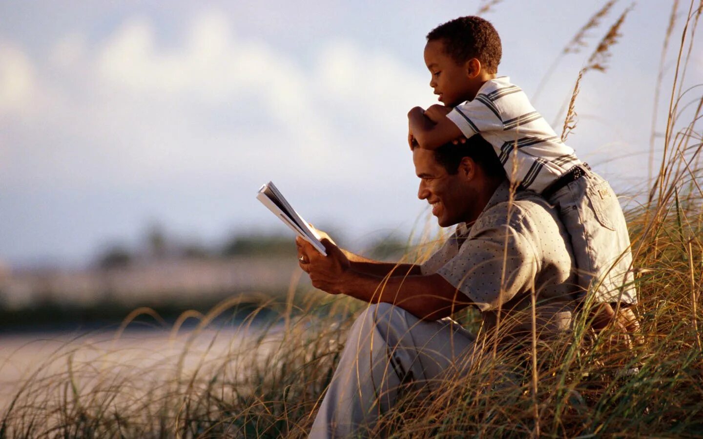 Father learn to