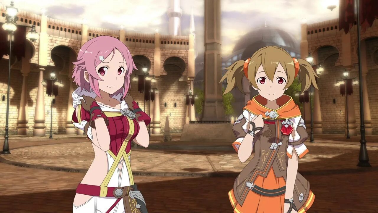 Von wegen lisbeth. Sao Лизбет Кирито. Sword Art online Hollow realization Лизбет. Лизбет САО В полный рост. Sao Лизбет и Силика Юри.