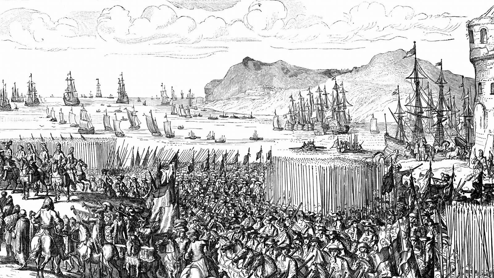 Революция 1688 г в англии. Революция 1688 в великобритании. glorious revolution of 1688. славная революция в англии. коронация вильгельма 3.
