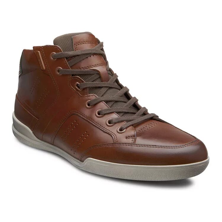 Обувь экко модель 537524 01001. Ботинки экко коричневые мужские.