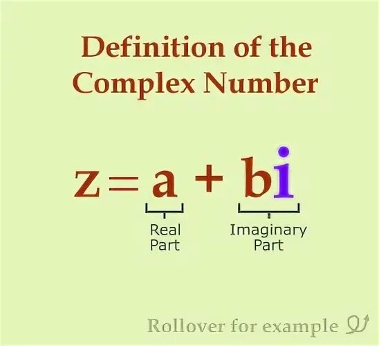 Imaginary number. Imaginary number