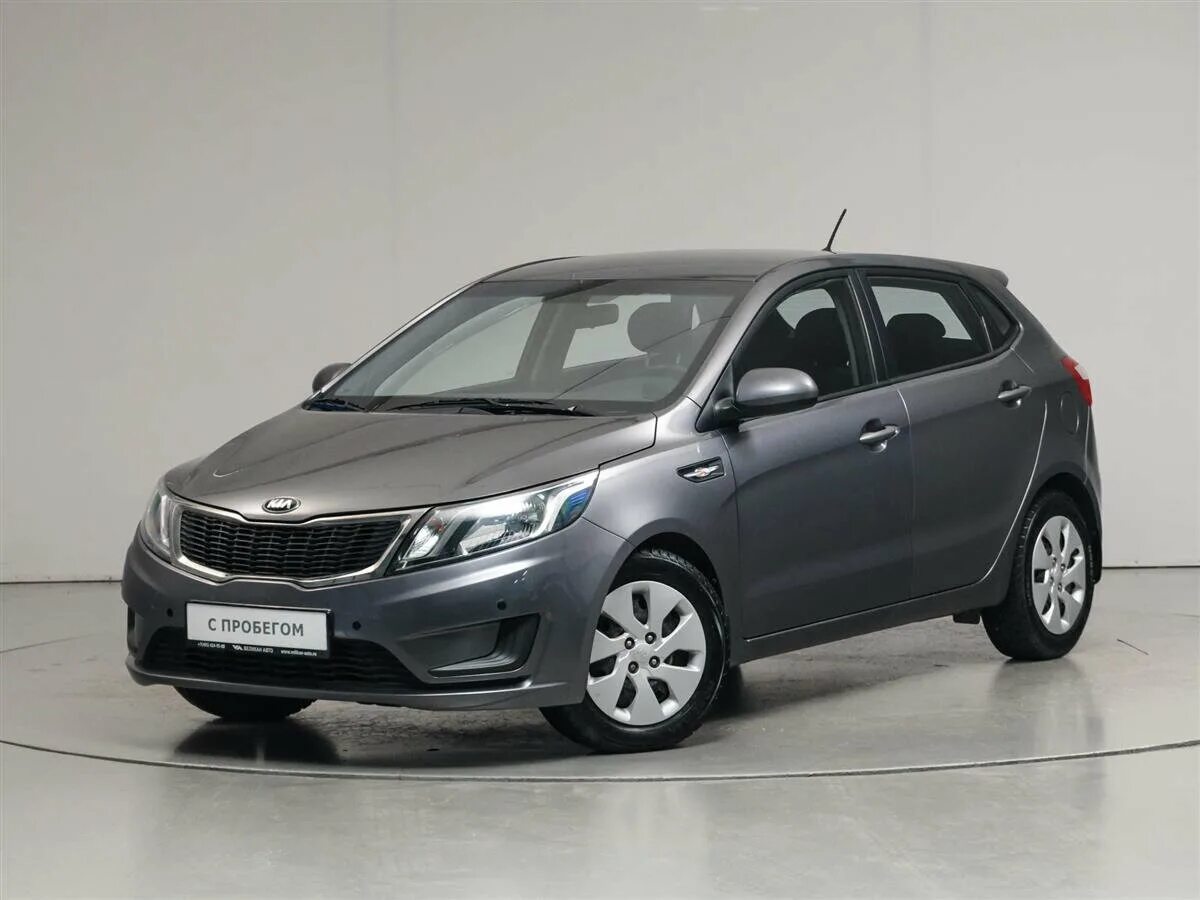 Kia Rio III 2014. Kia Rio 2014 хэтчбек серый. Киа Рио 3 2014 года. Киа Рио 3 1.4. Купить авто с пробегом кия рио