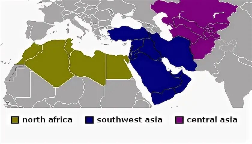 Middle asia. Middle Asia and Central Asia. Middle East Central Asia Map. Asia and Africa. North Asia.