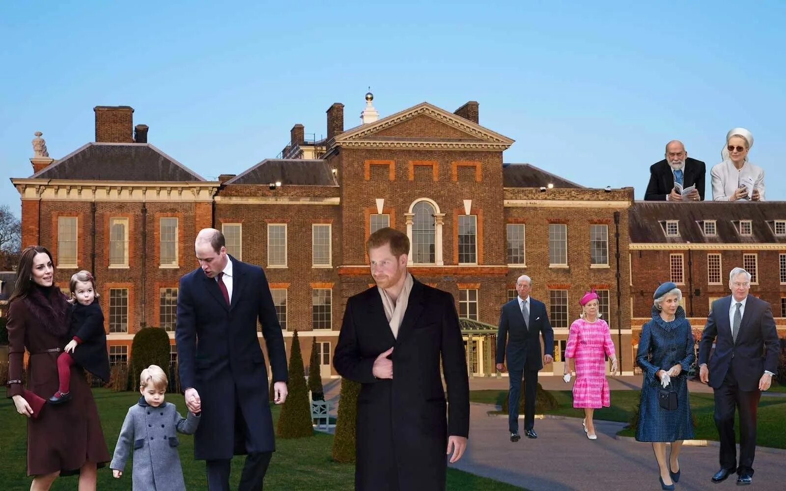 Резиденция королевской семьи. Кенсингтонский дворец Уильяма и Кейт.