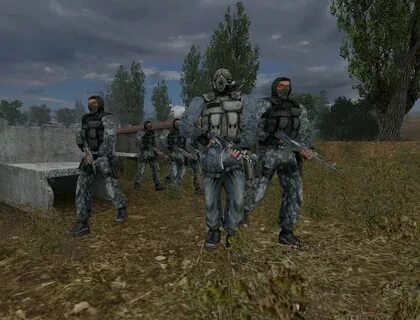 Военизированные наемники в пустоши