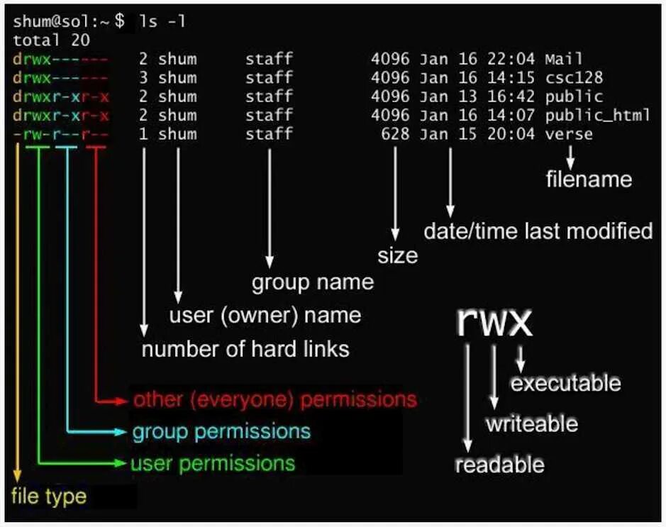 Linux в какой группе пользователь