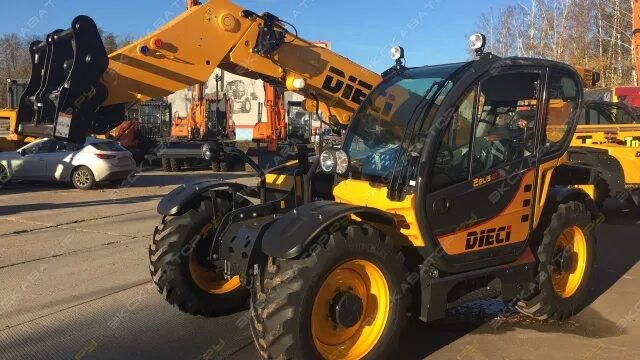 7. 7. 7. Погрузчик телескопический agri star 37. Телескопический погрузчик диечи 37.