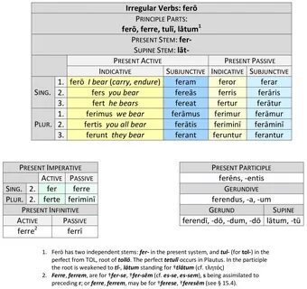 Gallery of 3rd Conjugation Verbs Latin.