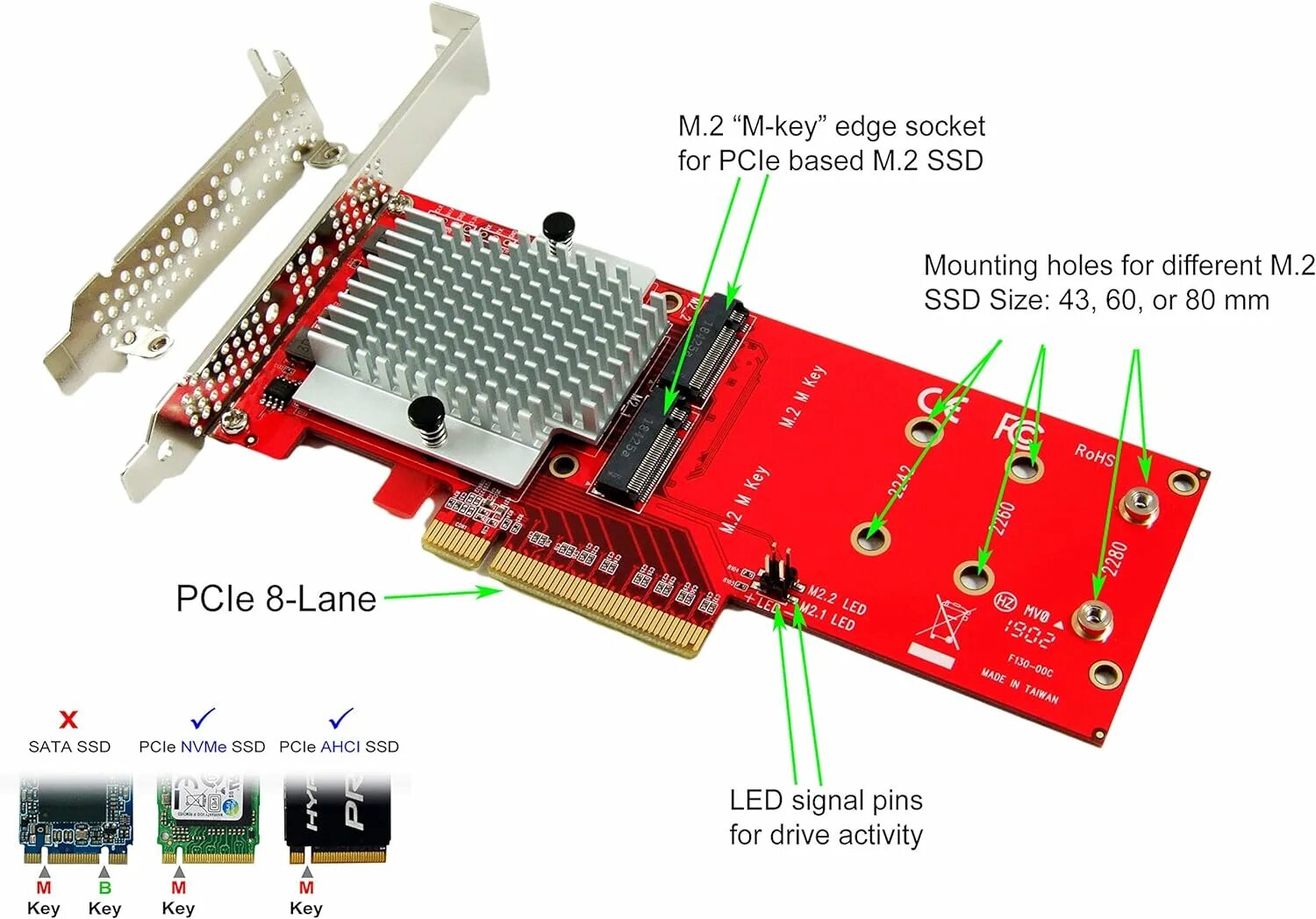 Pci e x1 ssd. Адаптер NVME M.2 PCIE. SSD m2 переходник PCI Express. PCI Express SSD M.2. PCI-E x1 NVME переходник.