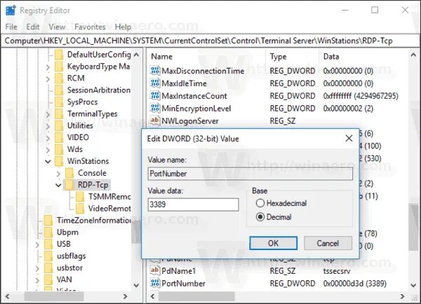 Как сменить порт RDP в Windows Server - Bilimlar bazasi aHOST