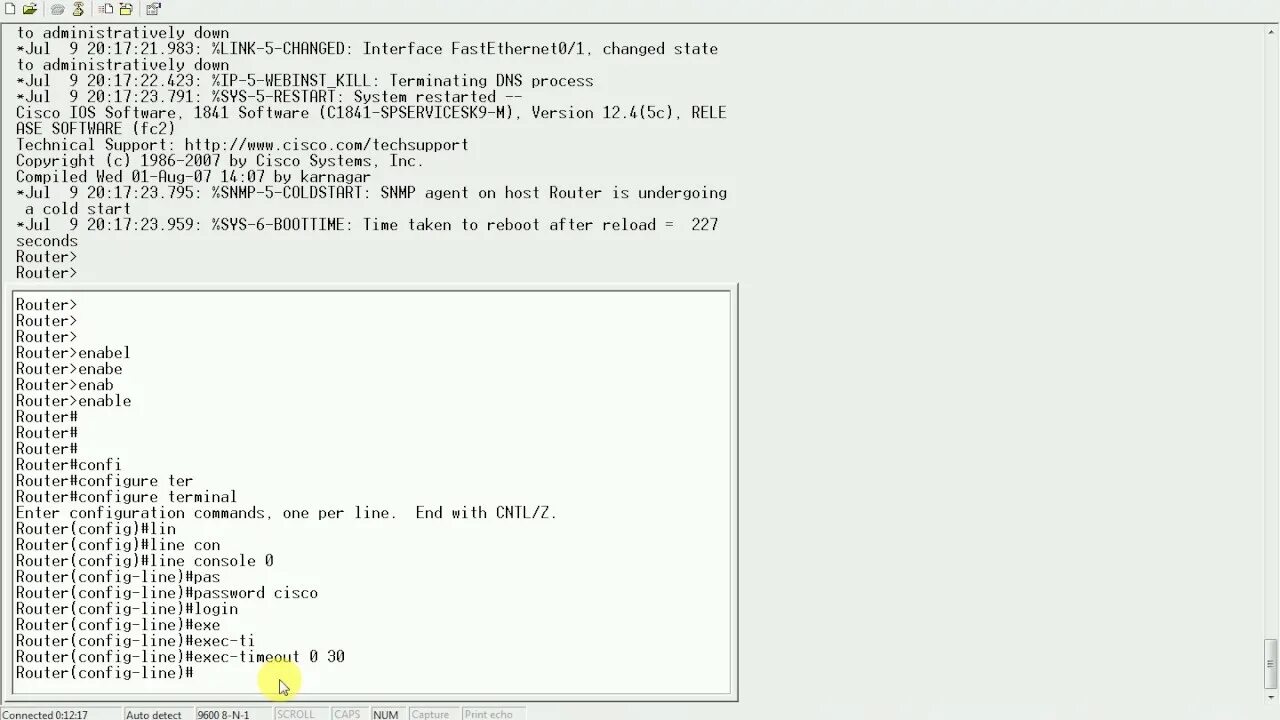 Cisco config-line. Отрывок кода на 1 с программировании. Console password step. Что такое консоль в коде. Пароль консоли.