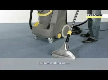 Как пользоваться моющим пылесосом керхер видео