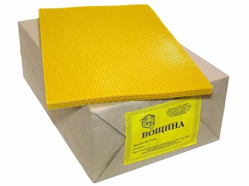 Вощина листов в кг
