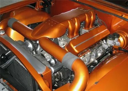 Автомобиль с мощным двигателем