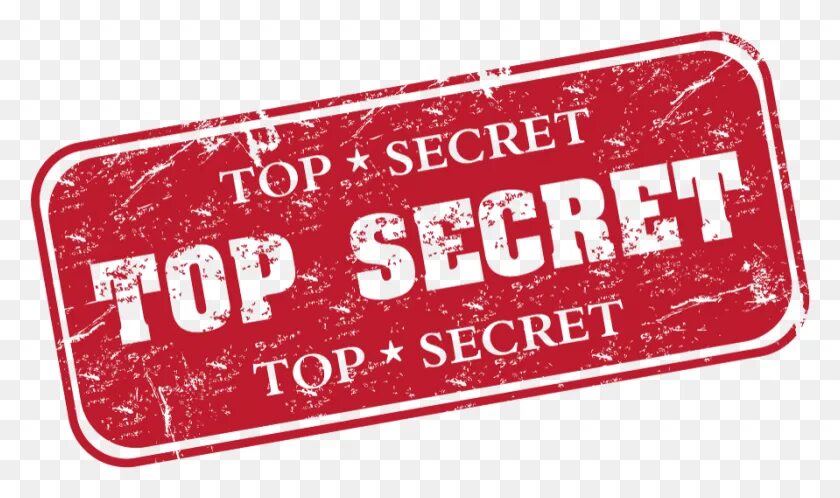 Совершенно. Топ секрет. Печать Top Secret. Печать секретно. Надпись Top Secret.