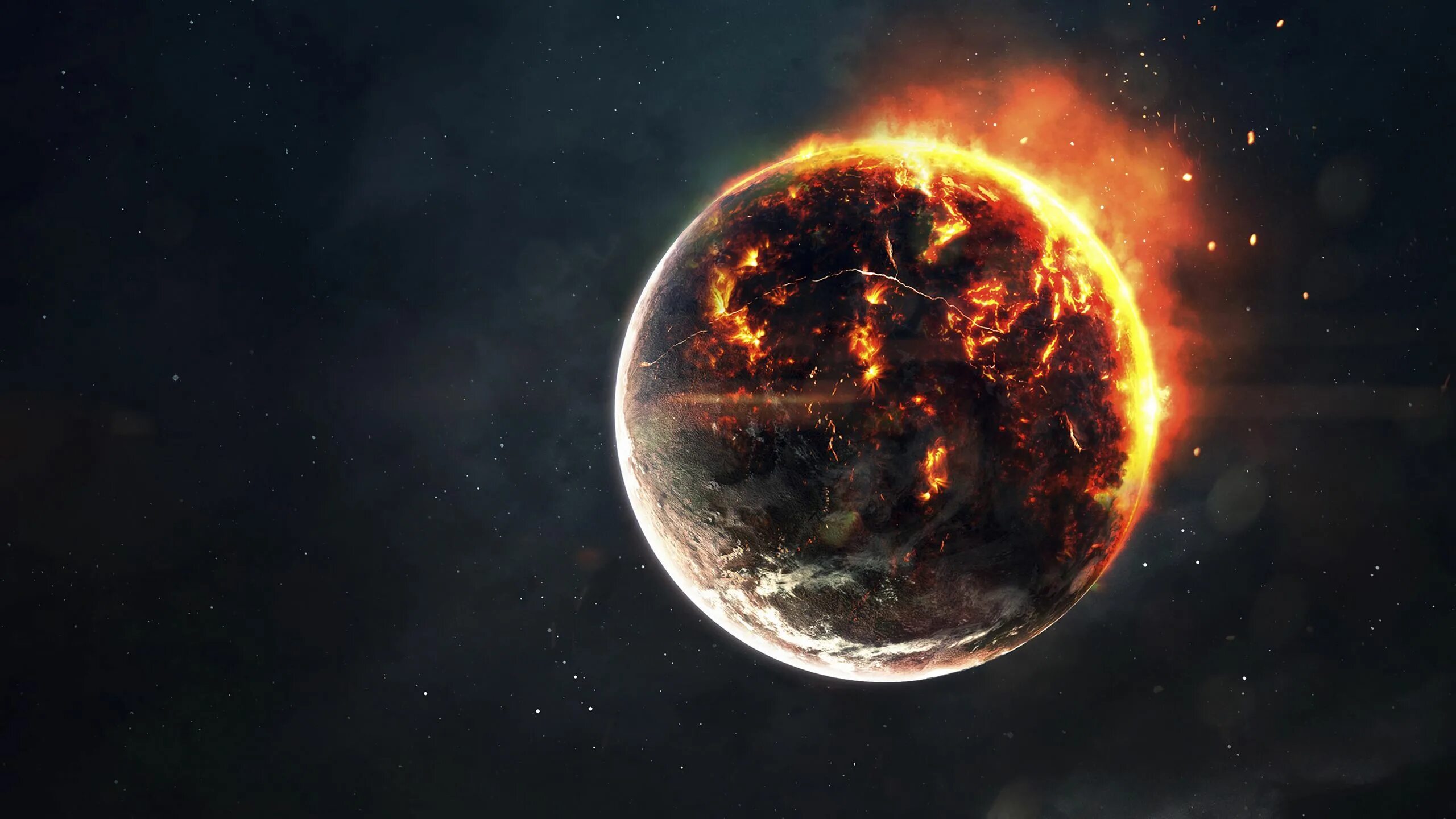 World is burning. Экстерминатус. Взрыв планеты. Огненная Планета. Разрушенная Планета.