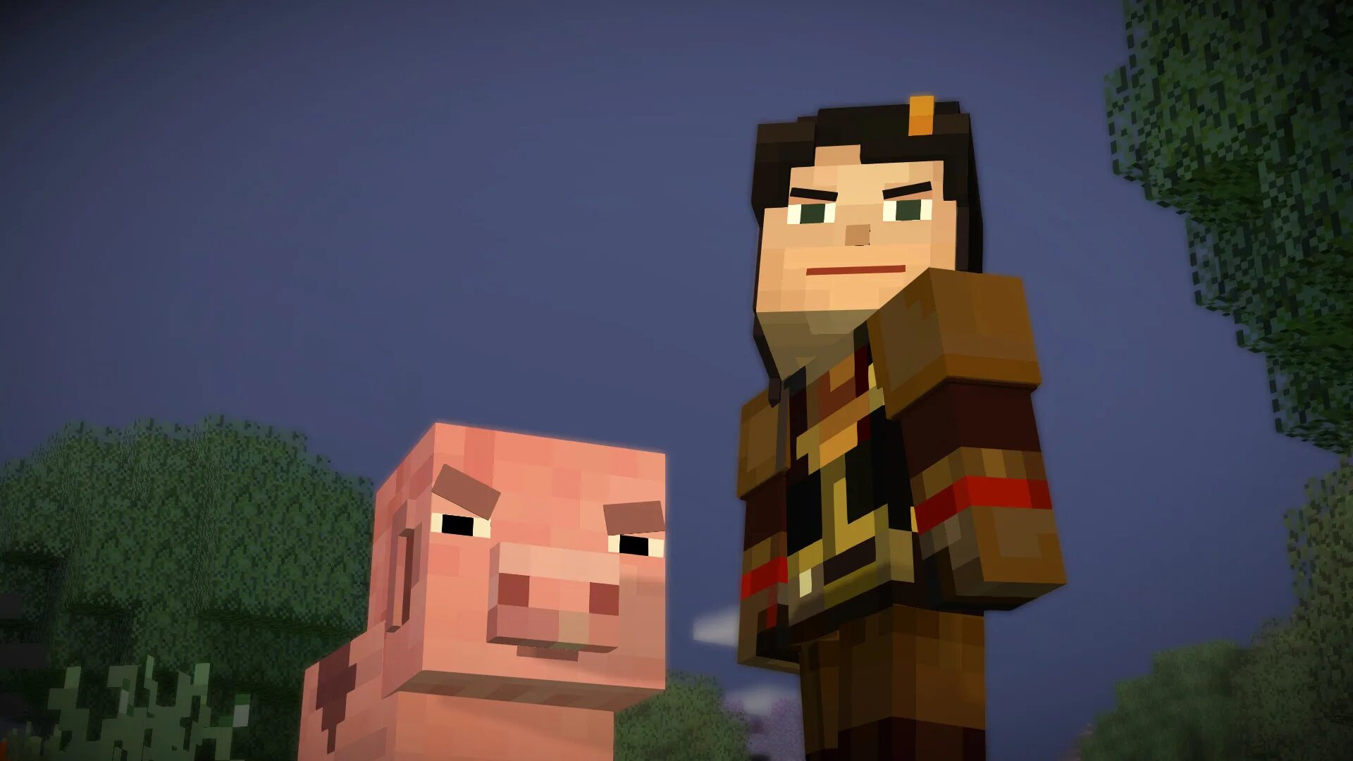 Minecraft story Mode Джесси.