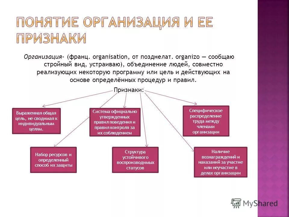 Объединение людей совместно реализующих программу. Система термин. Музыкально педагогическая концепция карла орфа. Упорядоченность структуры. Основная цель организации объединения людей.