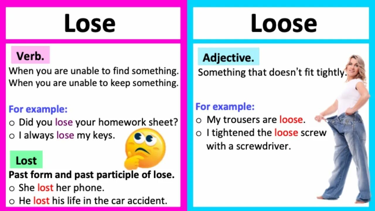 Lose перевод на русский. Lose Loose. Lose или Lost. Lose lose разница. Разница между lose и Loose.