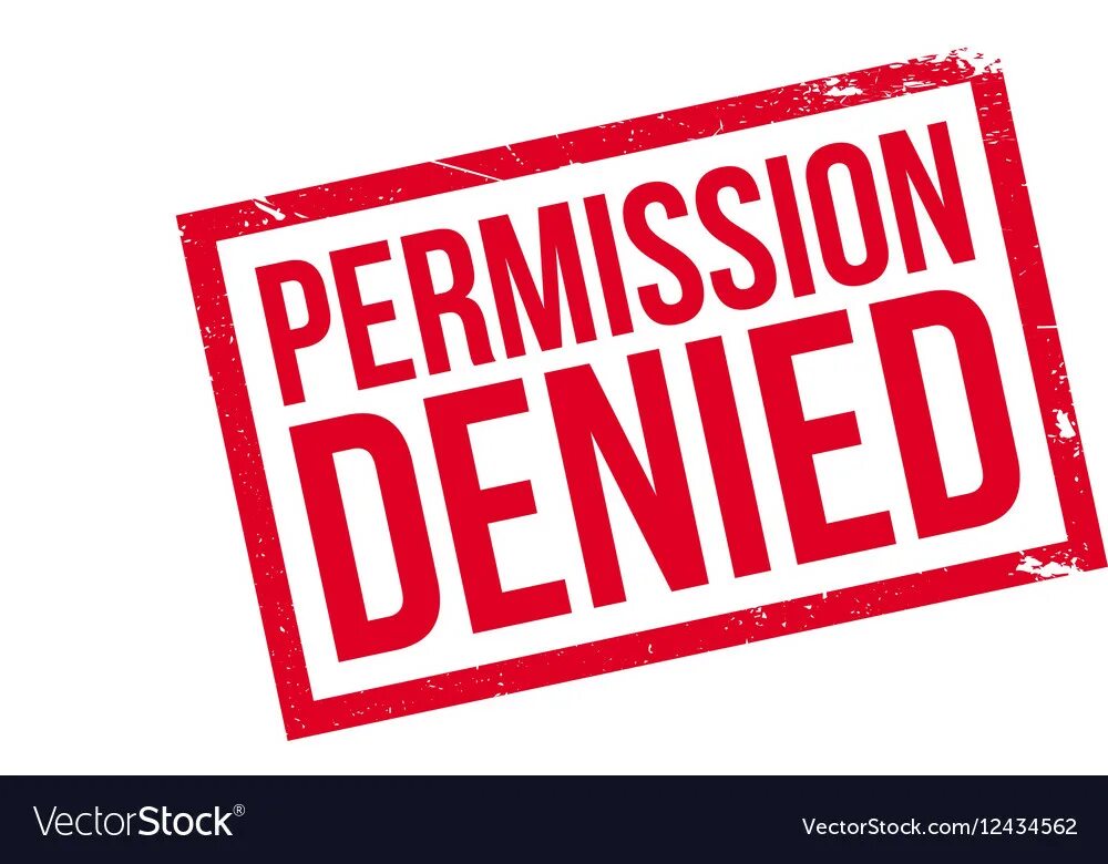 Permission denied unknown. Permission denied unknown